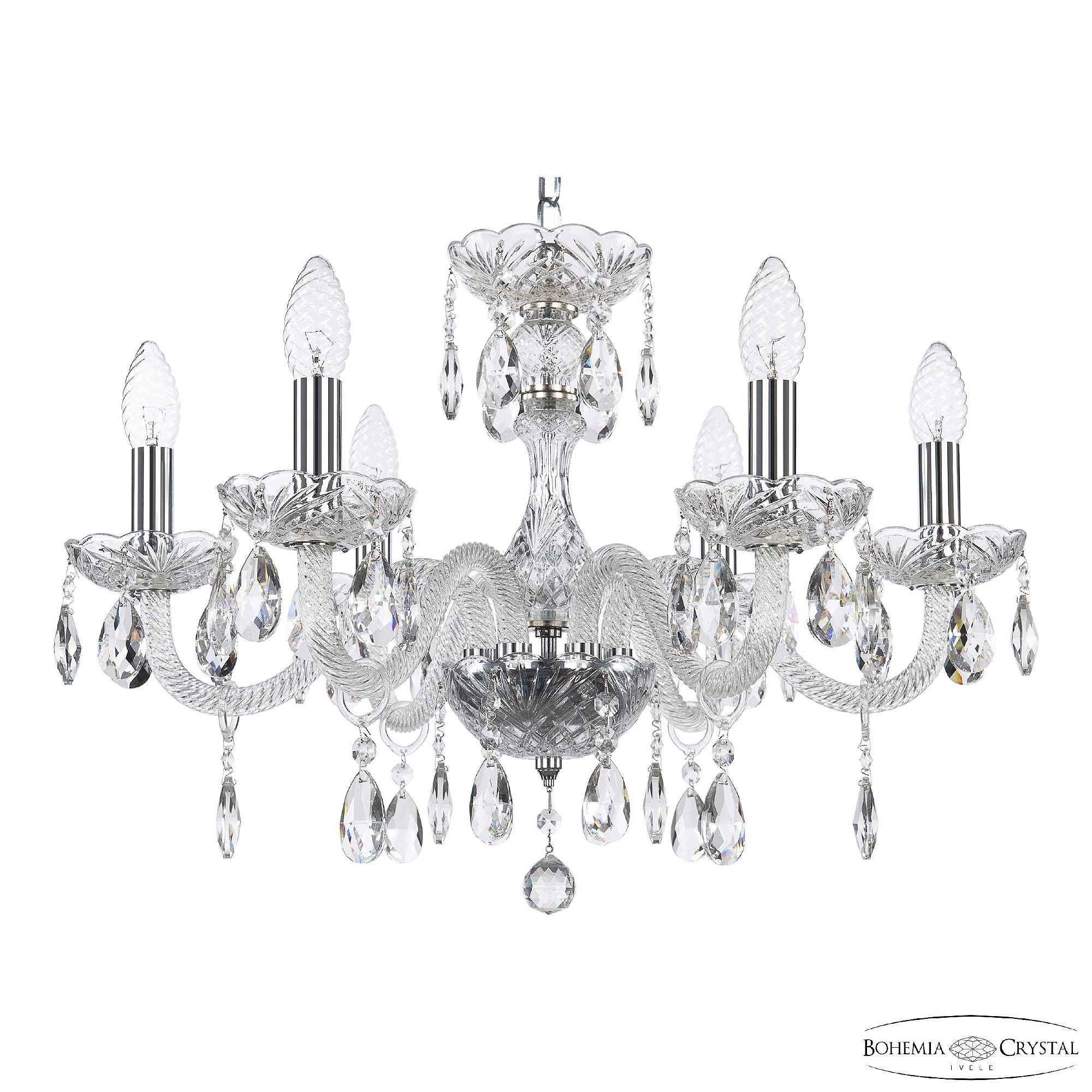 Подвесная люстра Bohemia 117 117/6/195 Ni