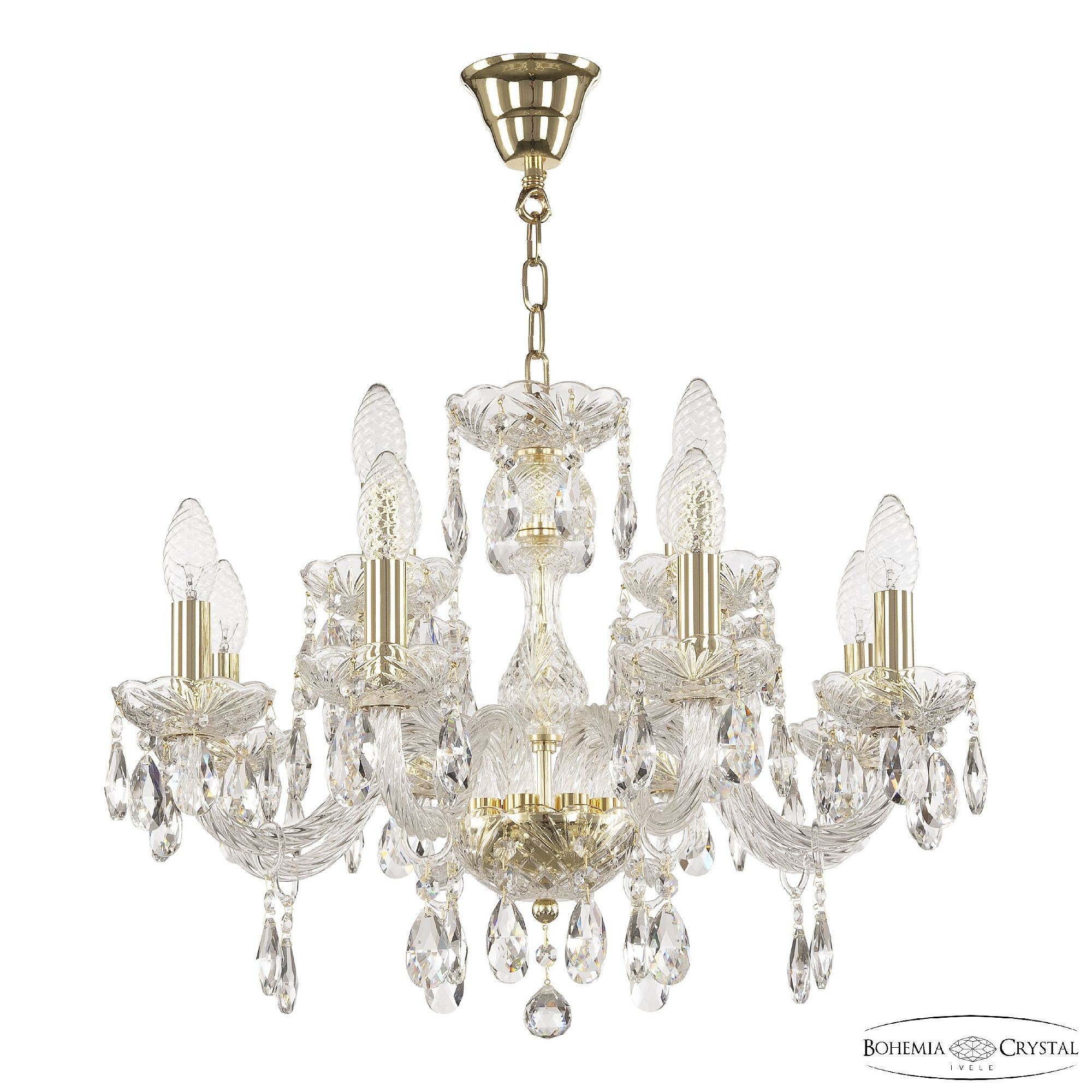 Подвесная люстра Bohemia 117 117/8+4/195 G