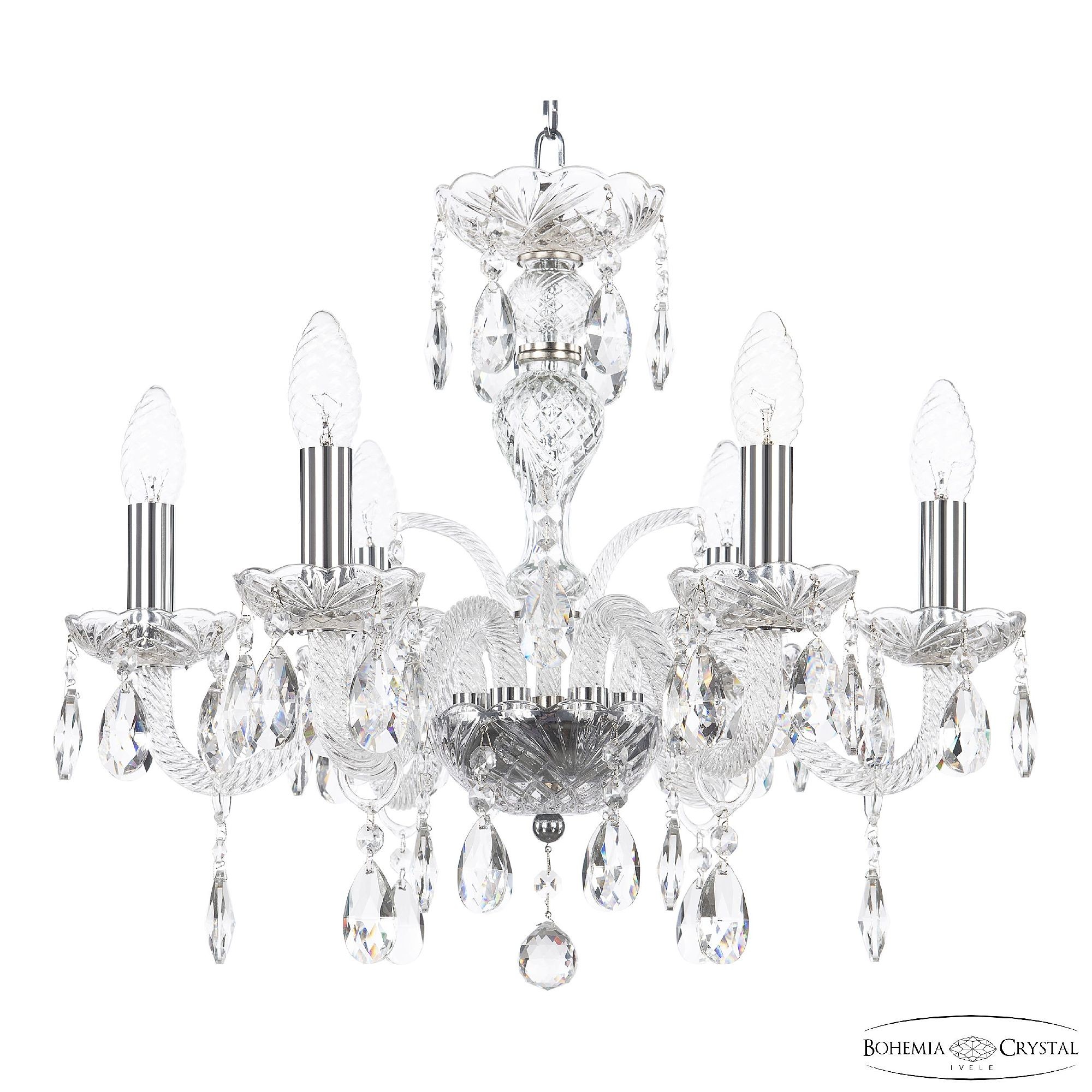 Подвесная люстра Bohemia 118 118/6/165 Ni