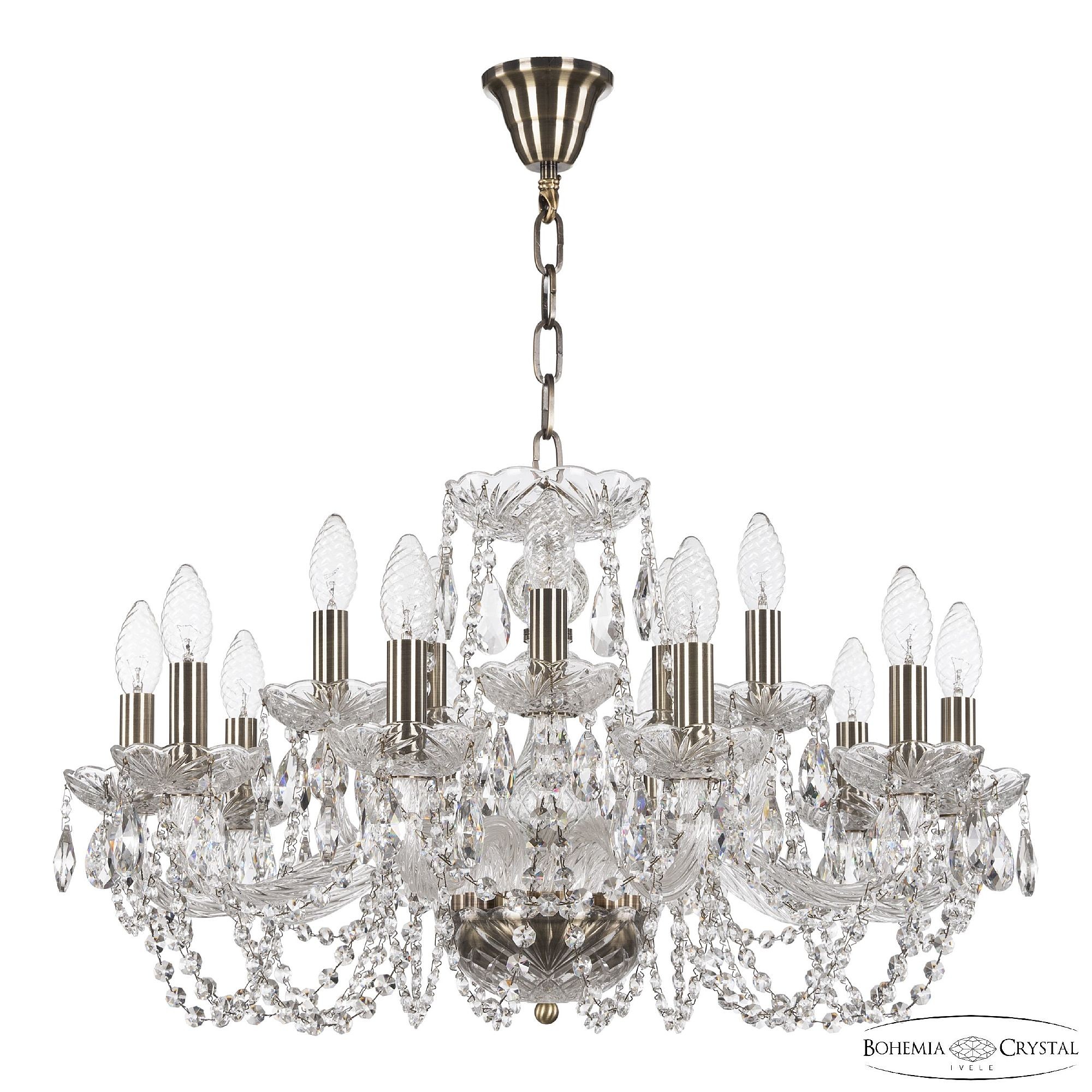 Подвесная люстра Bohemia 119 119/10+5/240 Pa