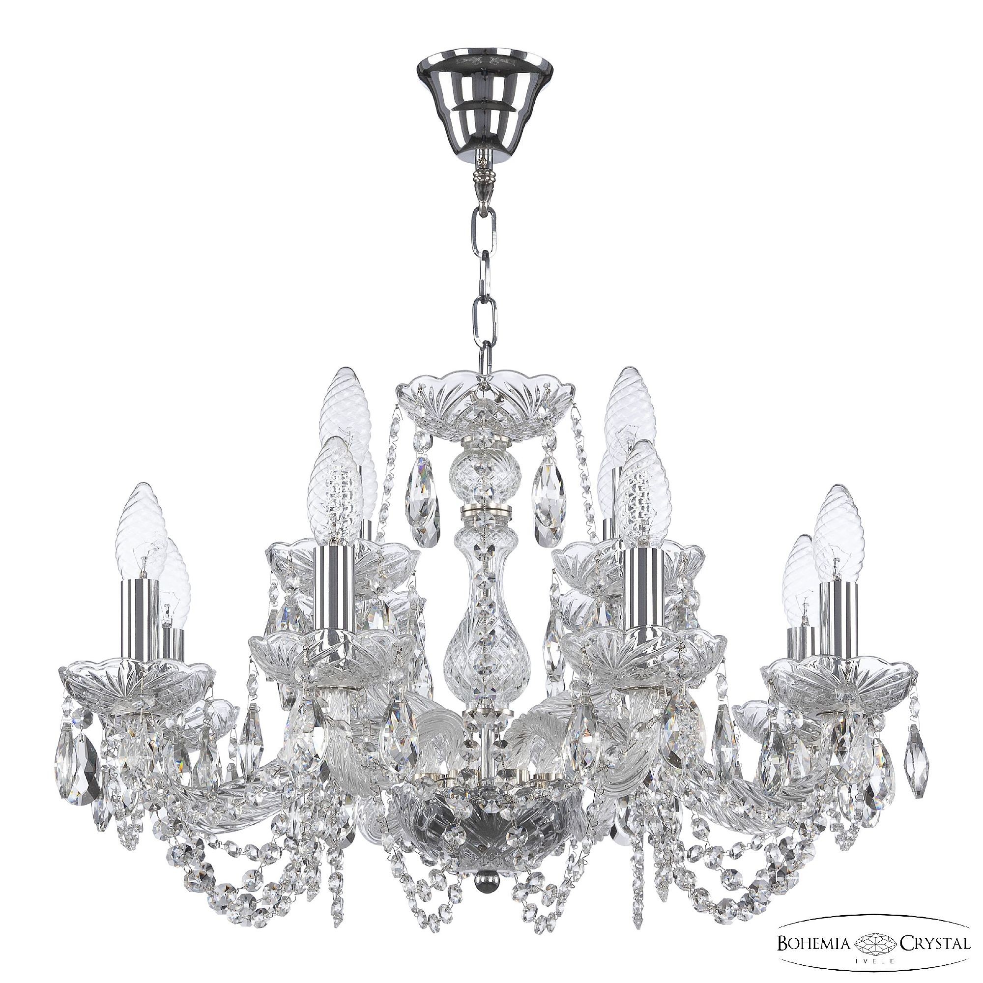 Подвесная люстра Bohemia 119 119/8+4/200 Ni