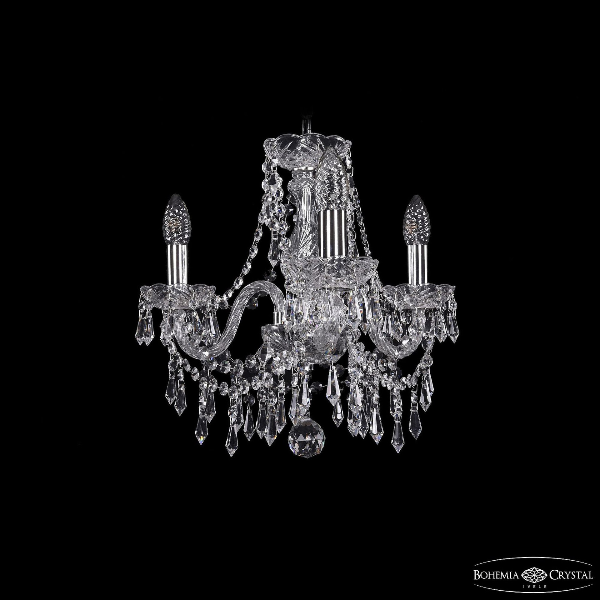 Подвесная люстра Bohemia 1403 1403/3/141 Ni