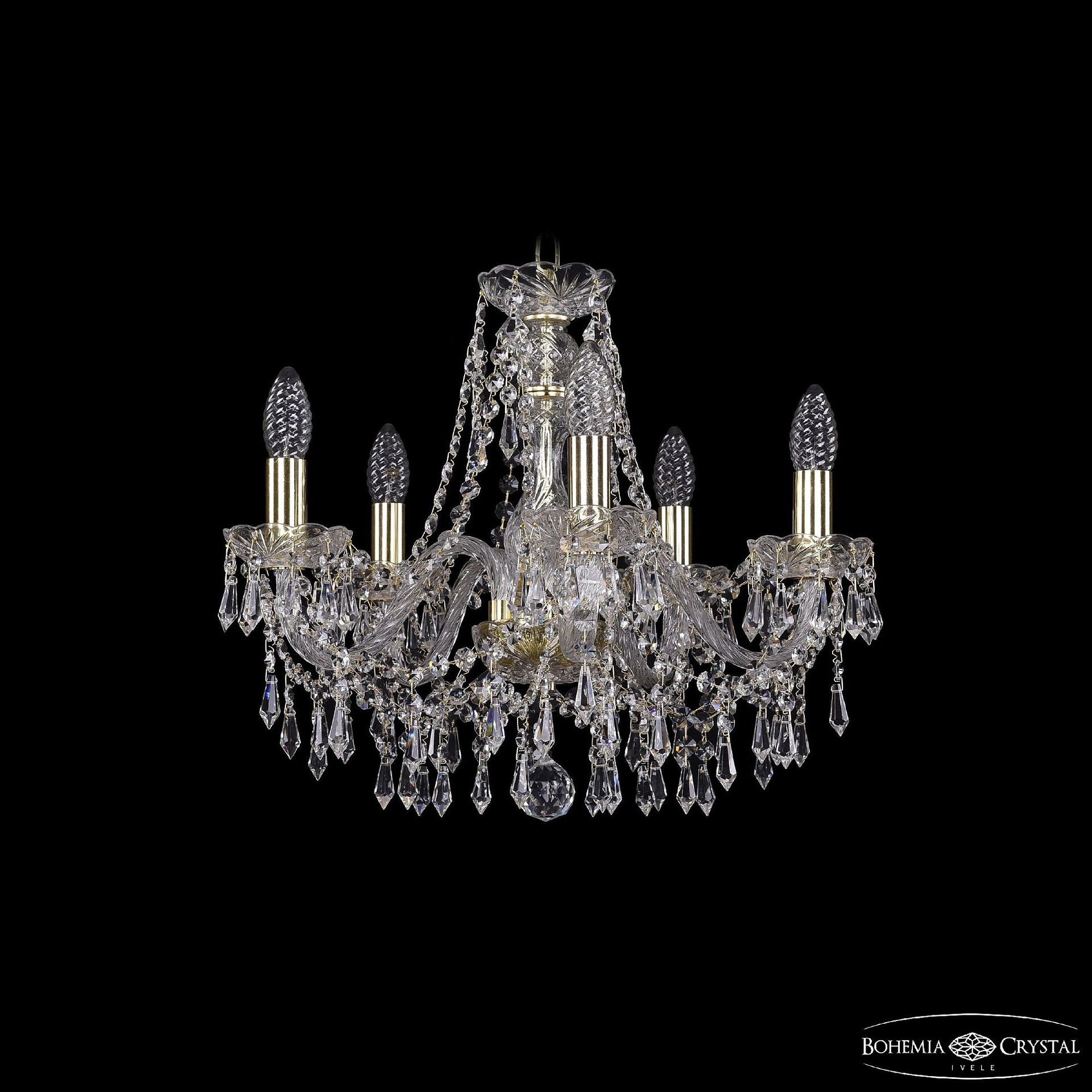 Подвесная люстра Bohemia 1403 1403/5/160 G