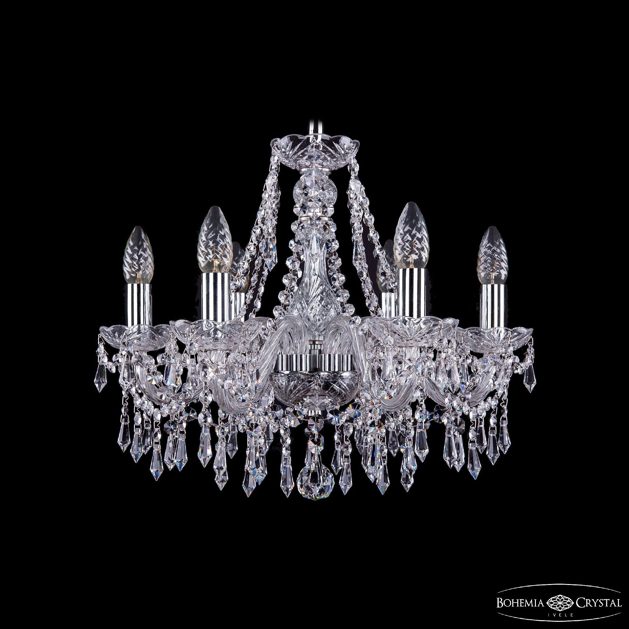 Подвесная люстра Bohemia 1403 1403/6/160 Ni