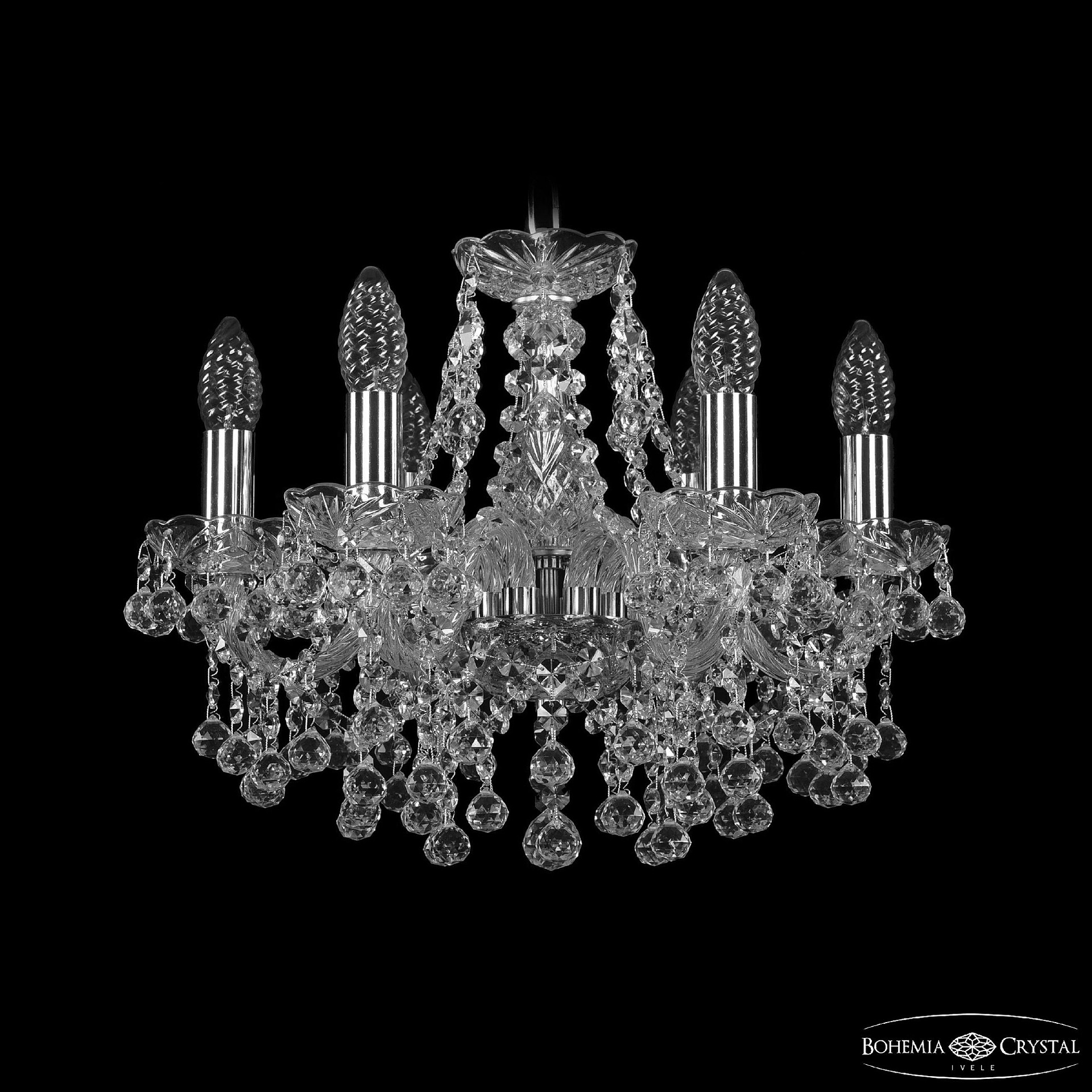 Подвесная люстра Bohemia 1409 1409/6/141 Ni