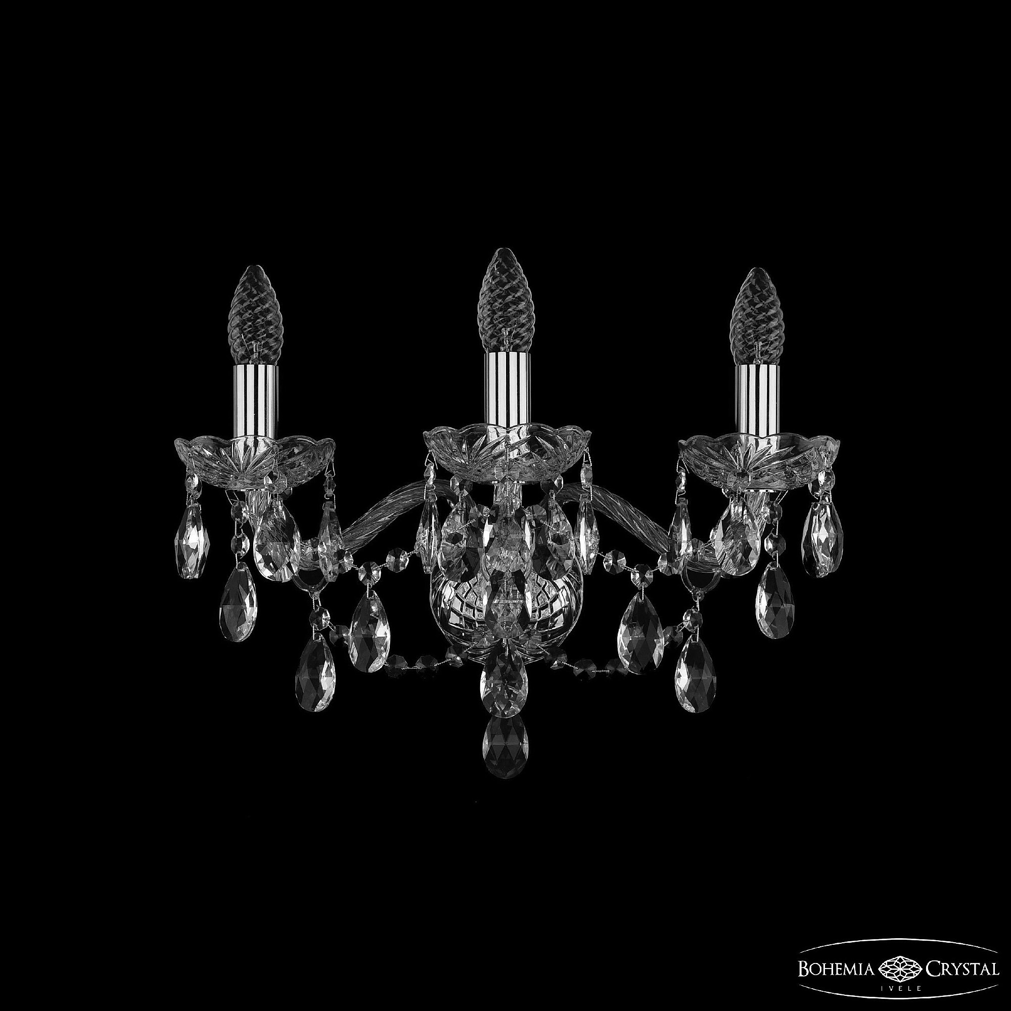 Настенное бра Bohemia 1415 1415B/3/165 Ni