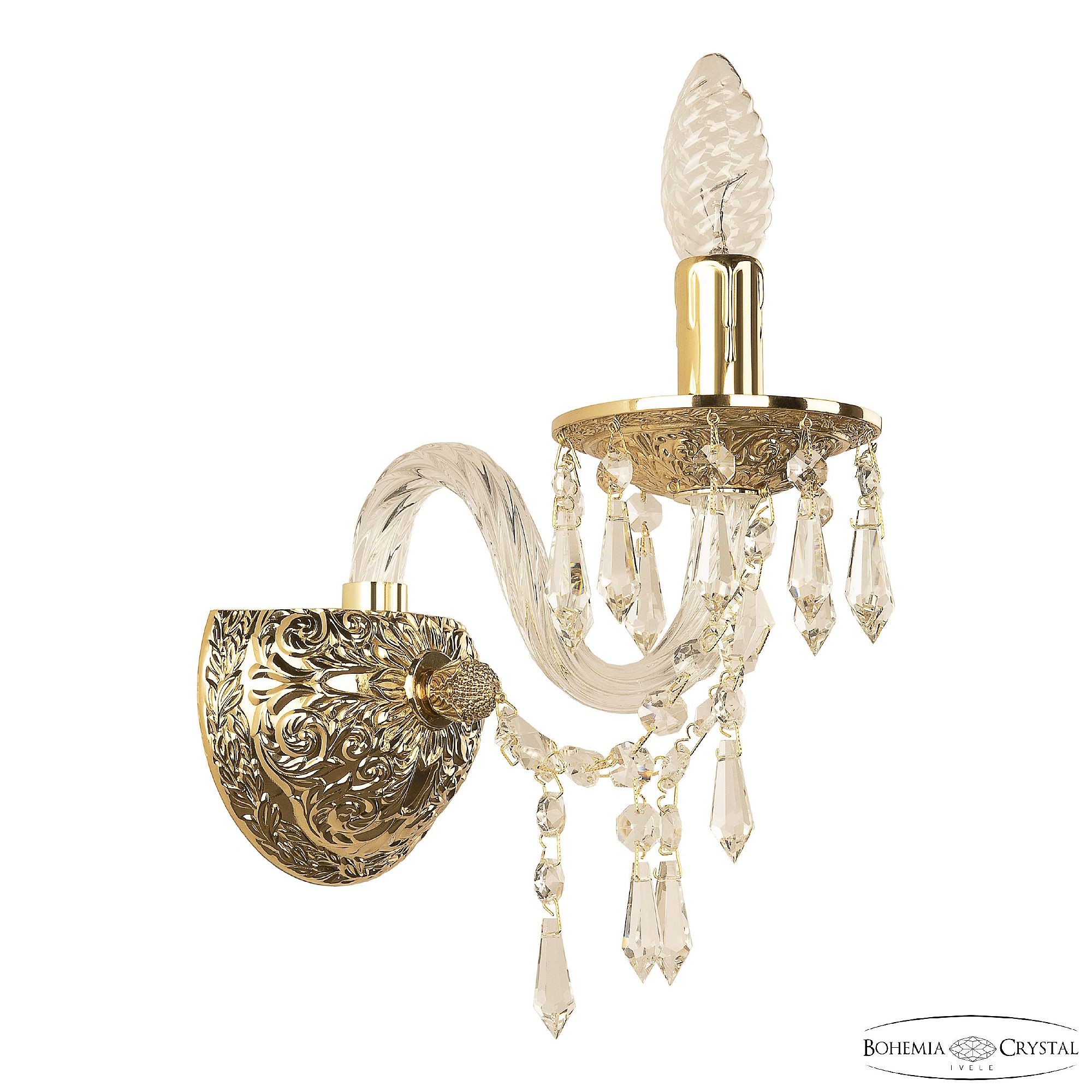 Настенное бра Bohemia 1603 16203B/1/141 G