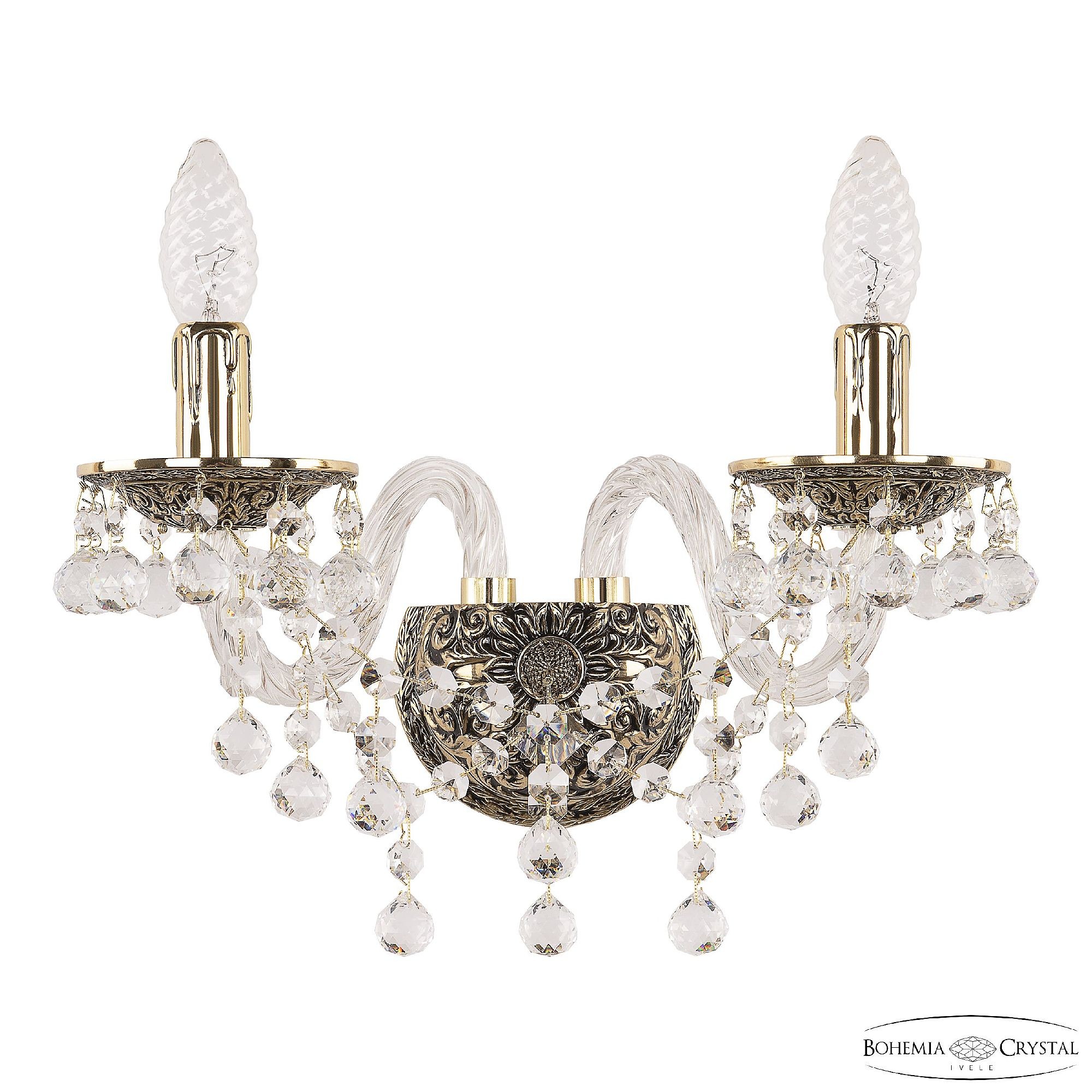 Настенное бра Bohemia 1609 16209B/2/141 GB