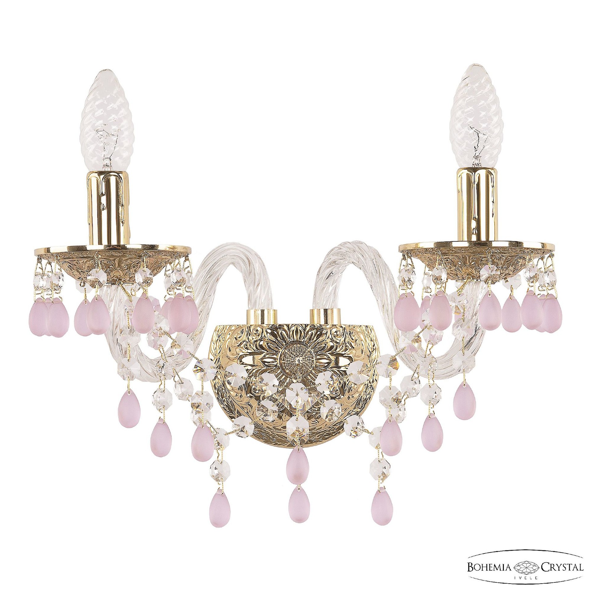 Настенное бра Bohemia 1610 16210B/2/141 G V7010