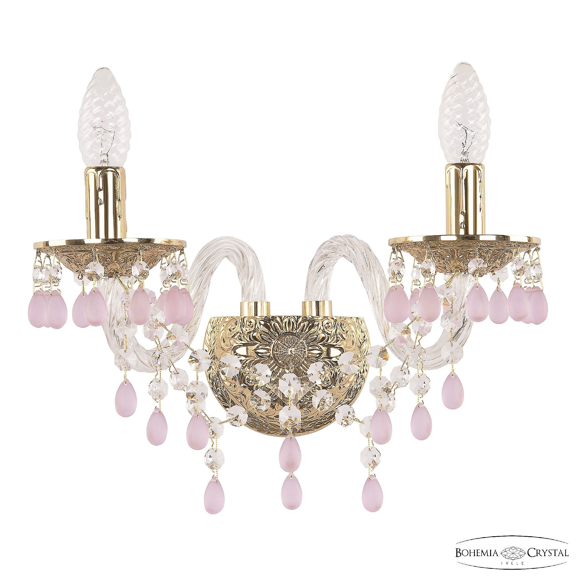 Настенное бра Bohemia 1610 16210B/2/141 G V7010