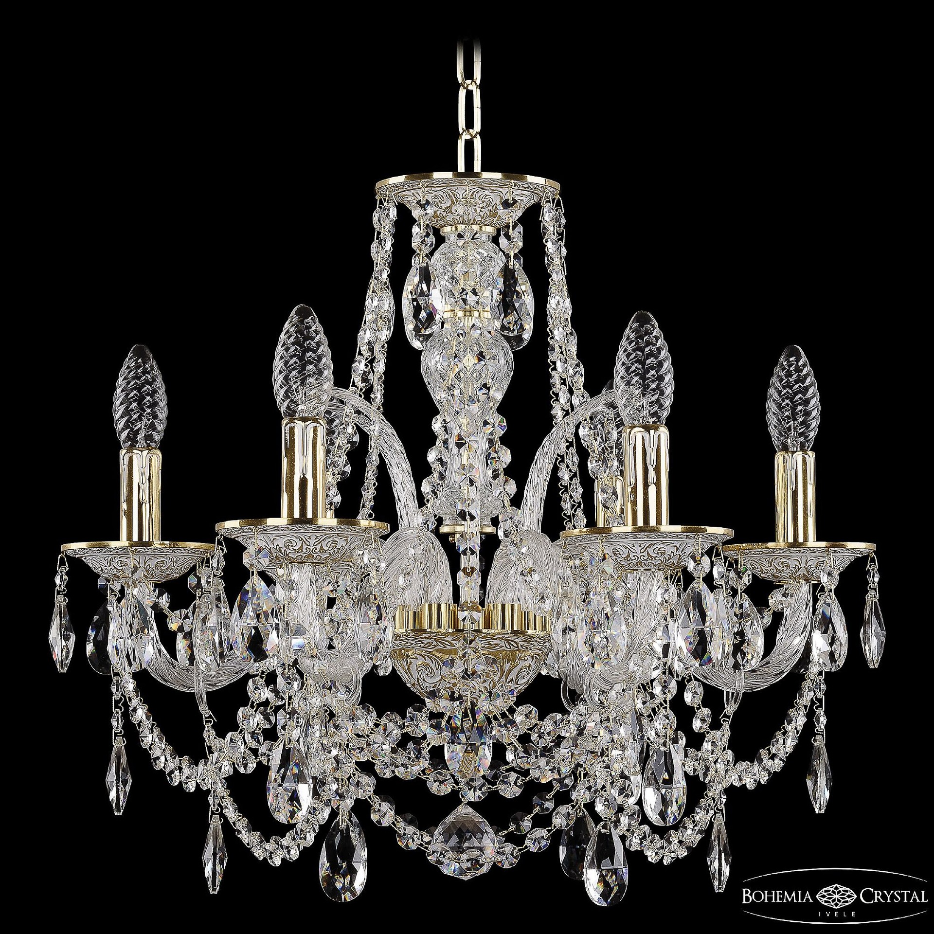 Подвесная люстра Bohemia 1611 16211/6/160 GW