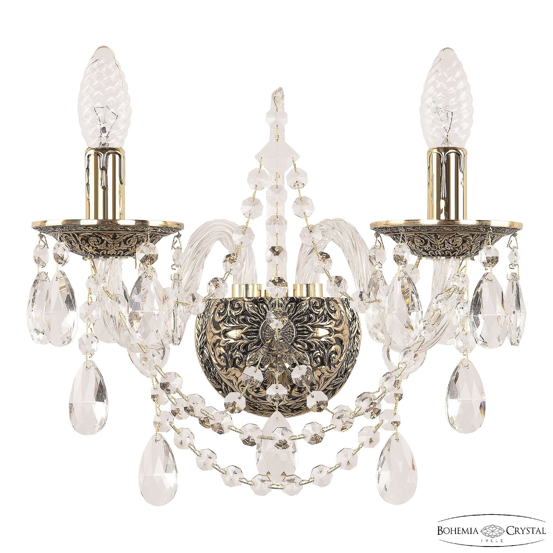 Настенное бра Bohemia 1611 16211B/2/141 GB