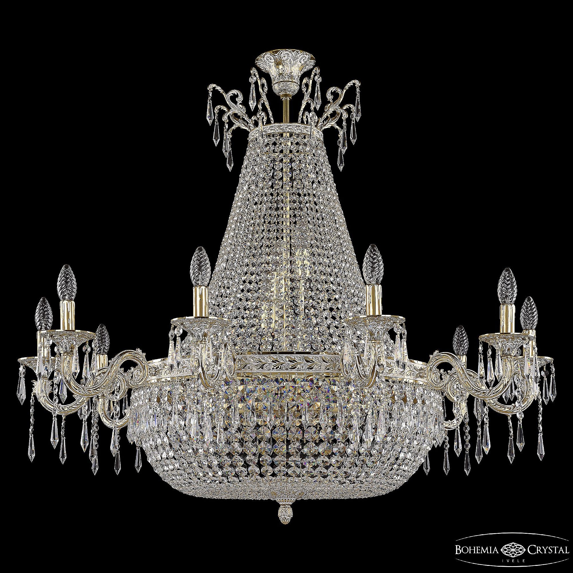 Подвесная люстра Bohemia 2101 2101H201/10/106IV/Y1 GW