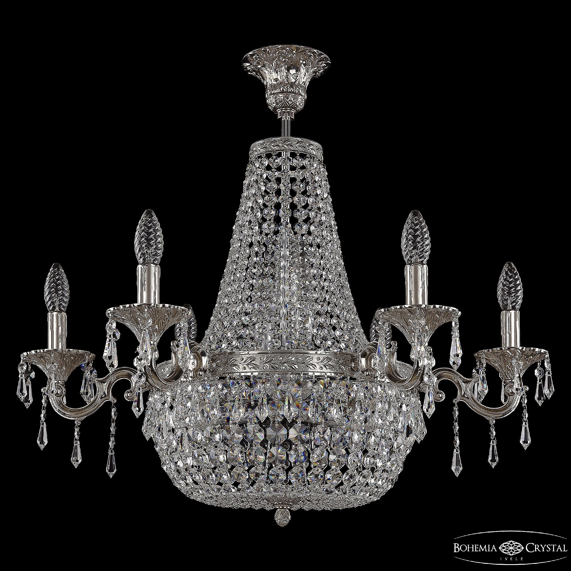 Подвесная люстра Bohemia 2201 2201H201/6/70IV Ni