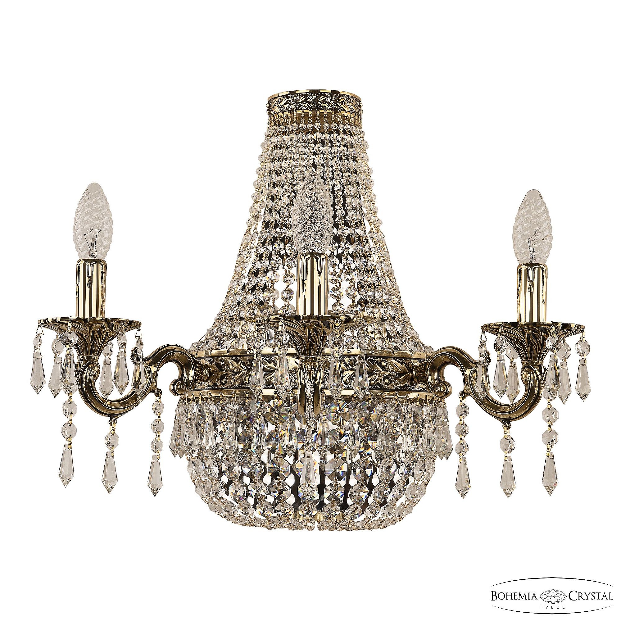 Настенное бра Bohemia 2201 2201H201B/3/47IV GB