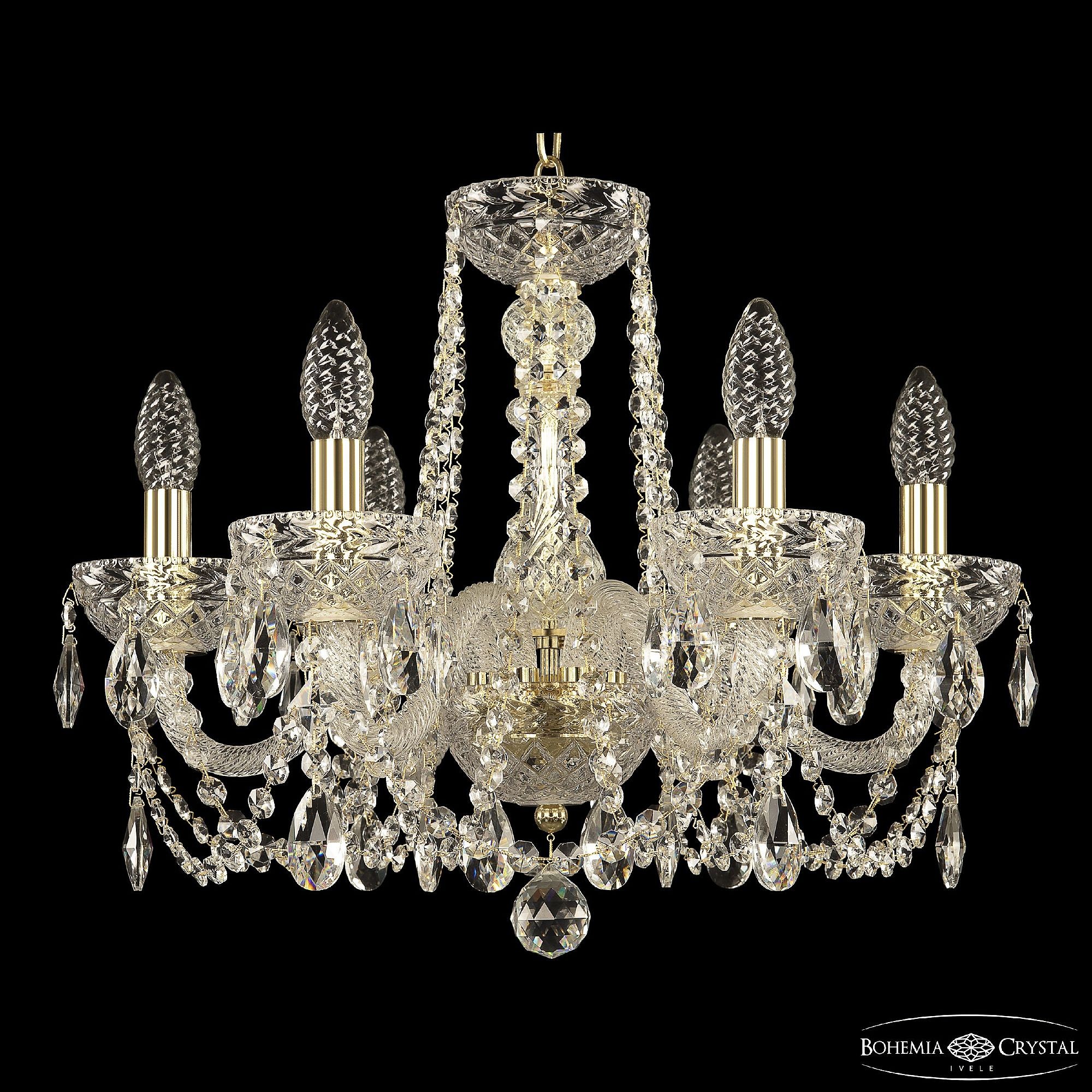 Подвесная люстра Bohemia 5402 5402/6/165 G Clear/M-1F
