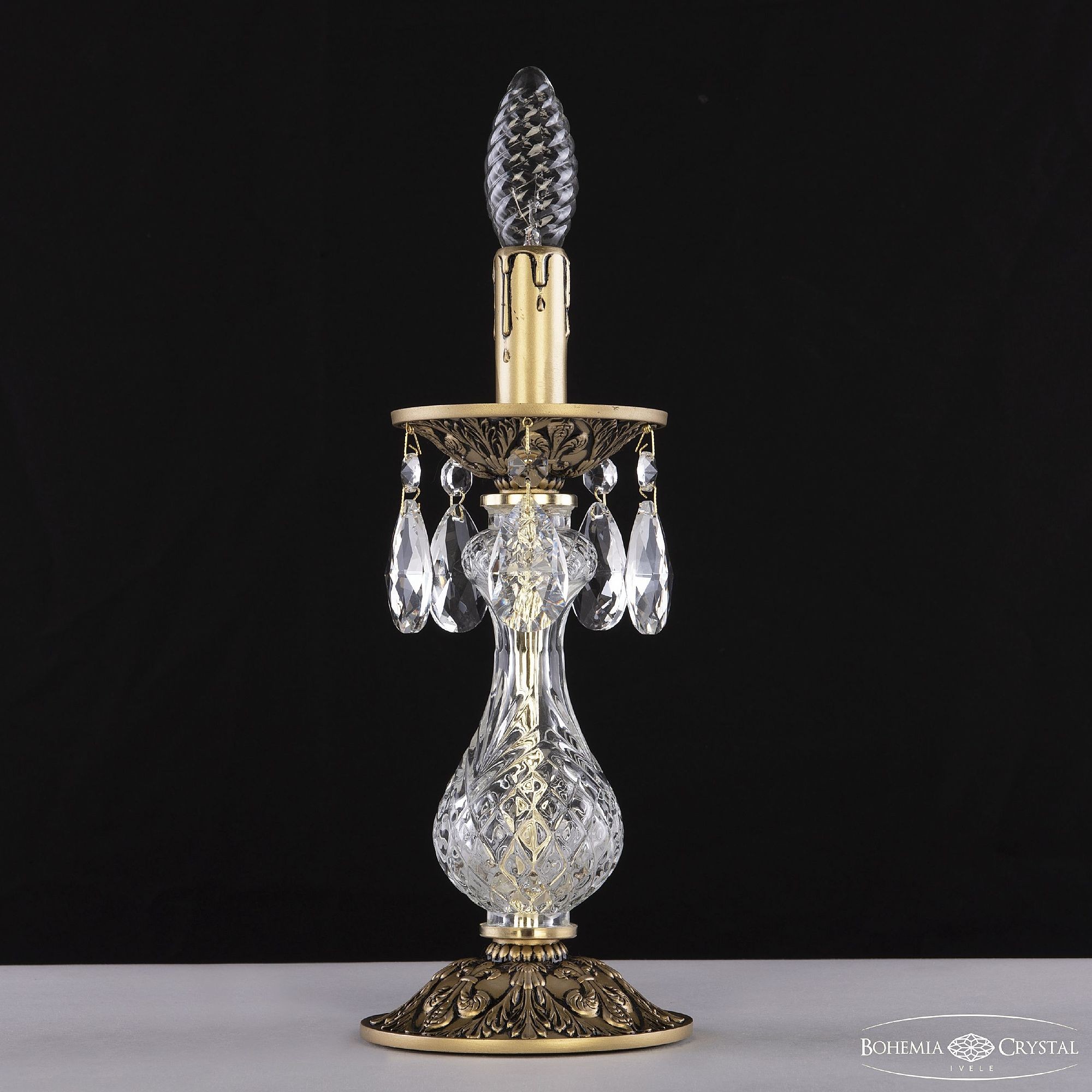 Настольная лампа Bohemia AL1602 AL16300L/1-29 AGB