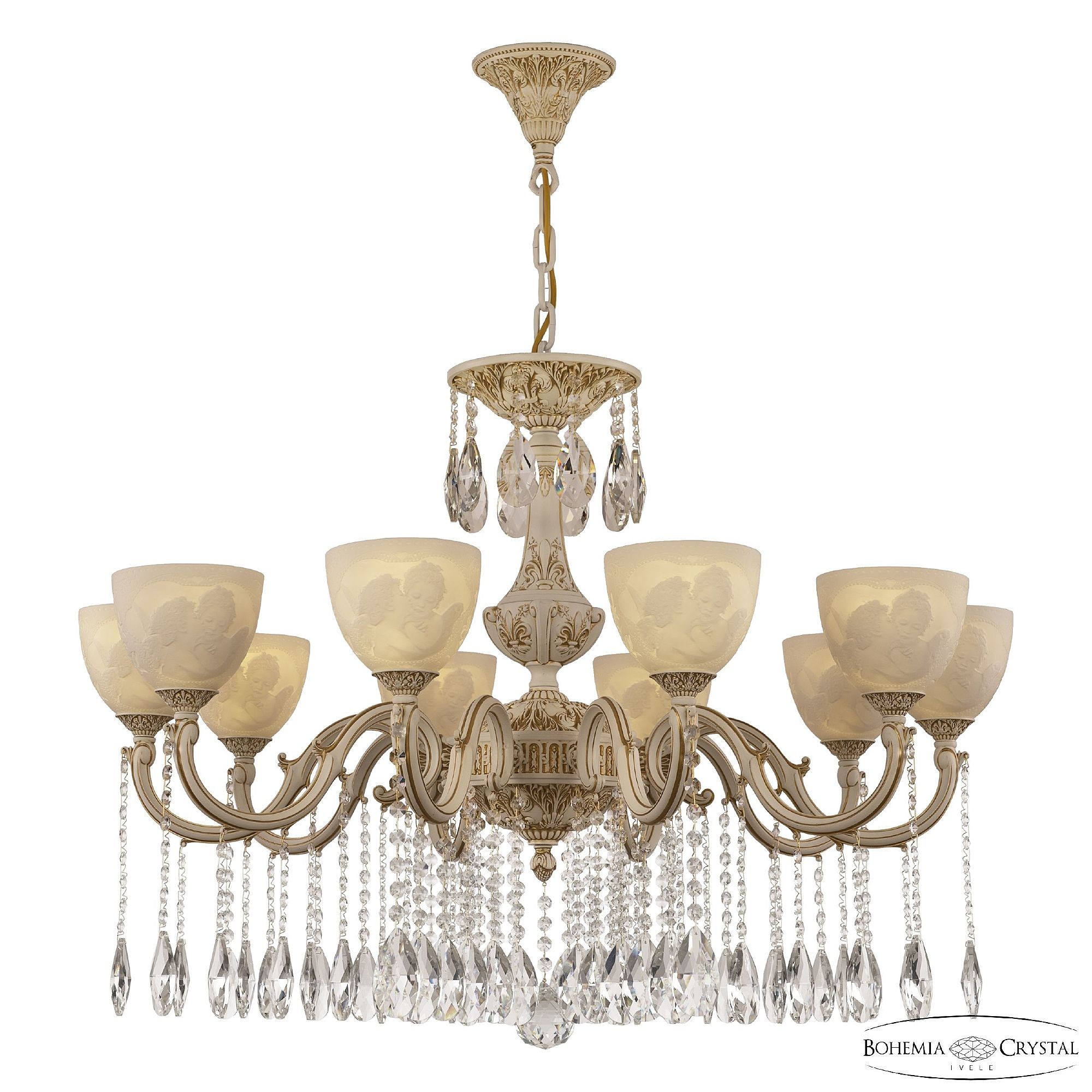 Подвесная люстра Bohemia AL7801 AL78101/10/300 A WMG P1 U Angel