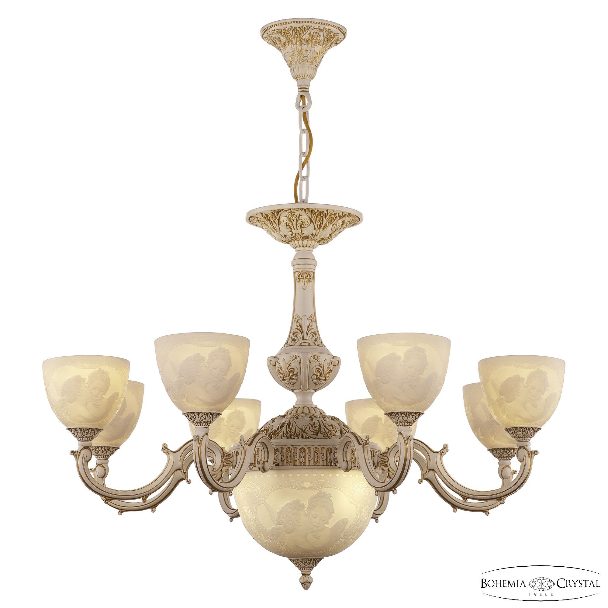 Подвесная люстра Bohemia AL7801 AL78101P/8/250 WMG P1 U Angel