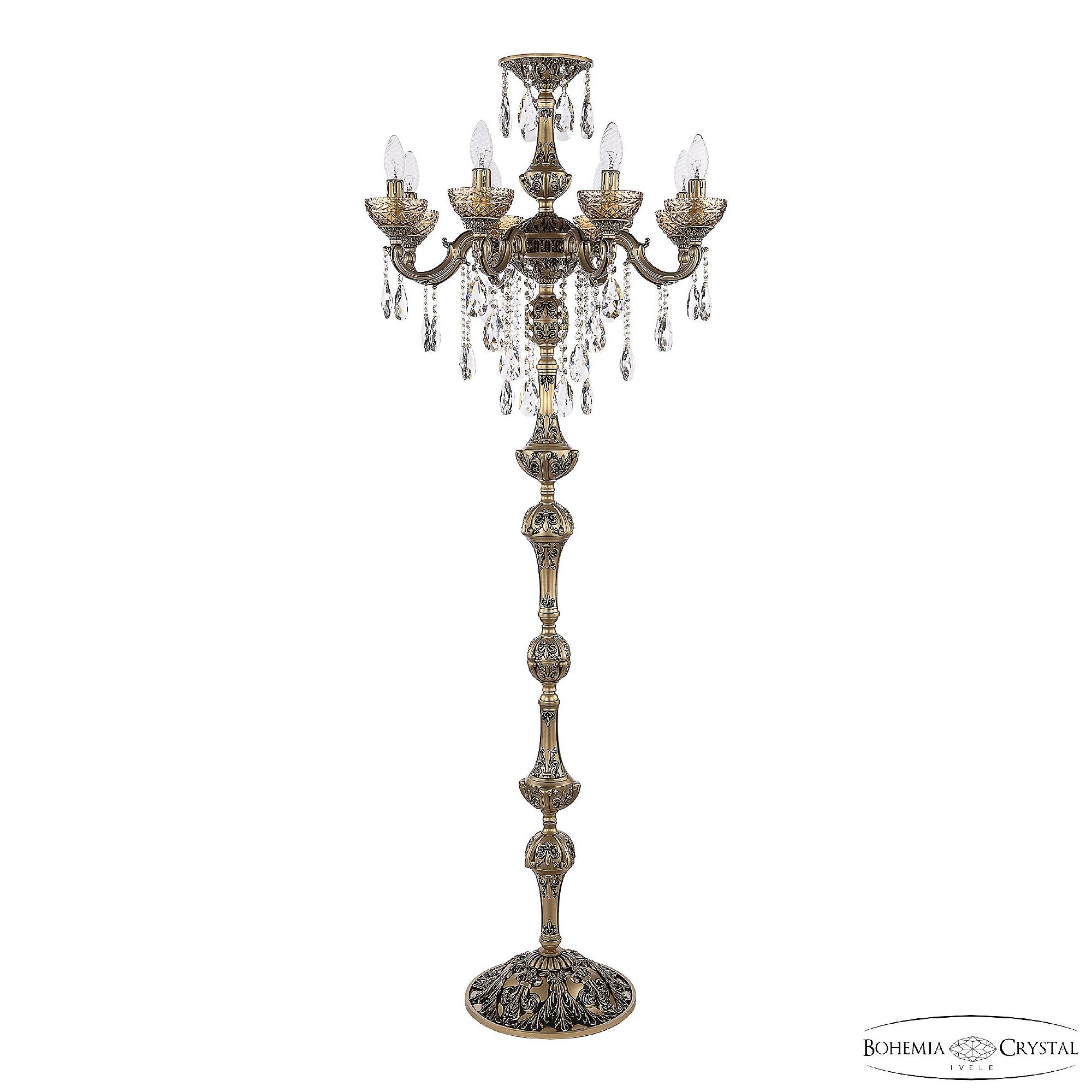 Торшер Bohemia AL7801 AL78101T/8/175 B AGB P Amber/M-1F