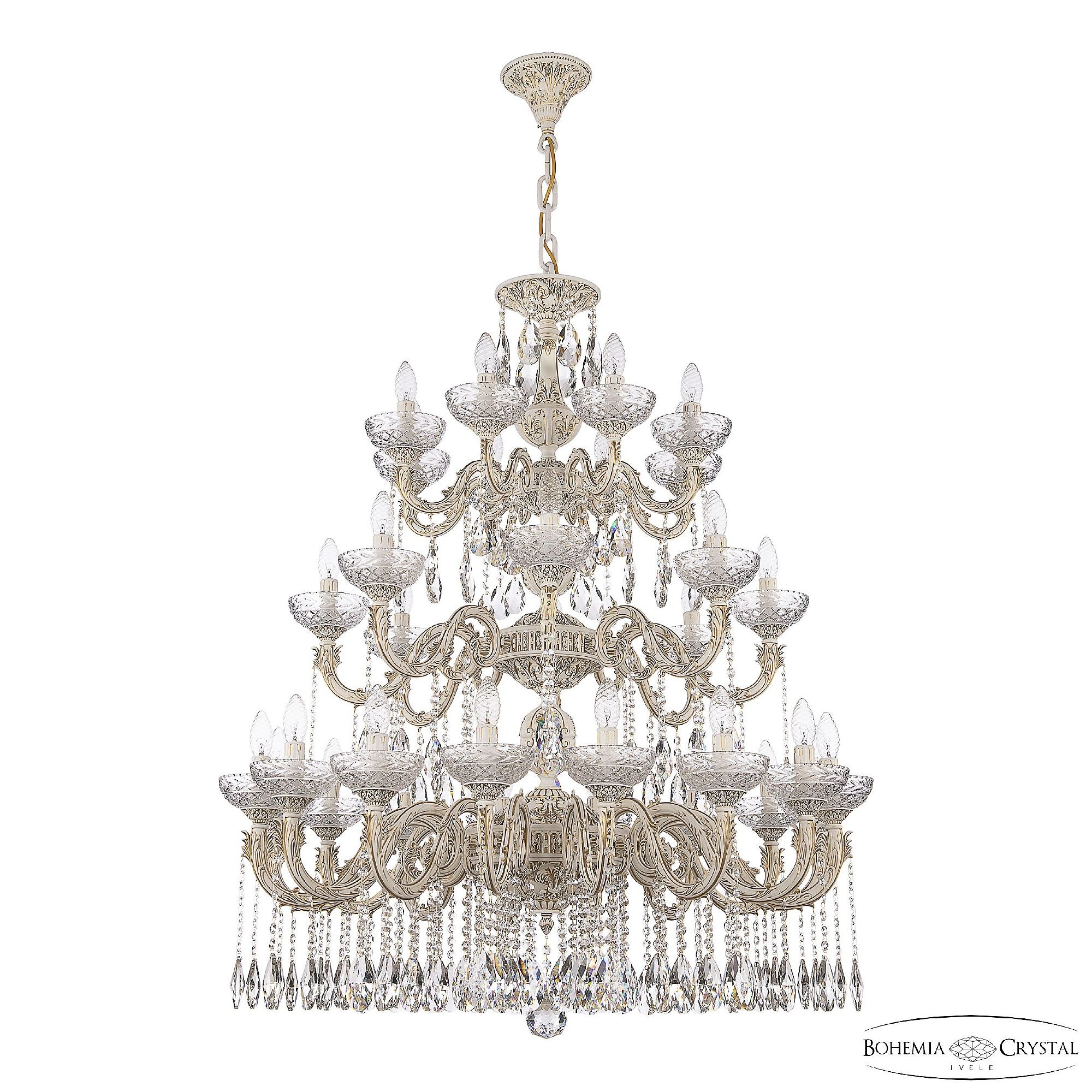 Подвесная люстра Bohemia AL7901 AL79101/16+8+8/300/3d A WMG P Clear/M-1F