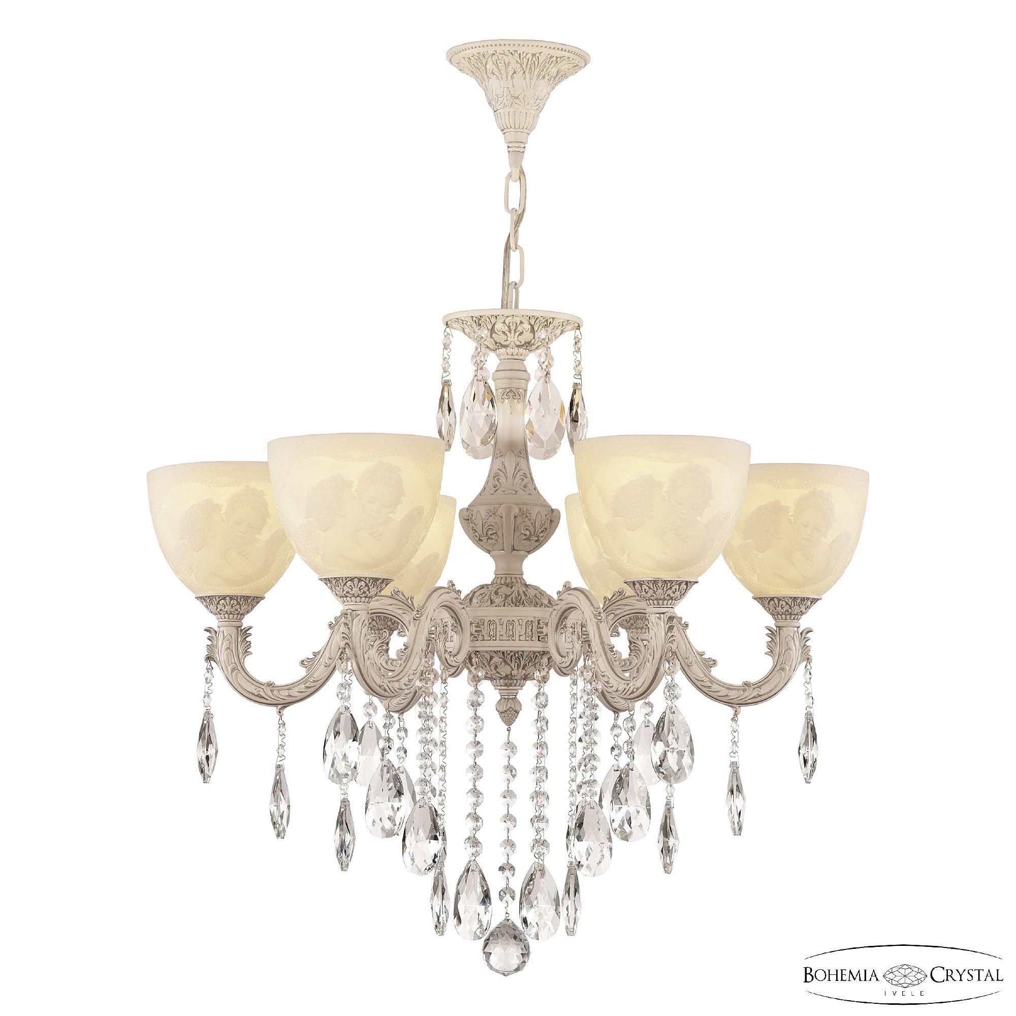 Подвесная люстра Bohemia AL7901 AL79101/6/175 B WMN P1 U Angel