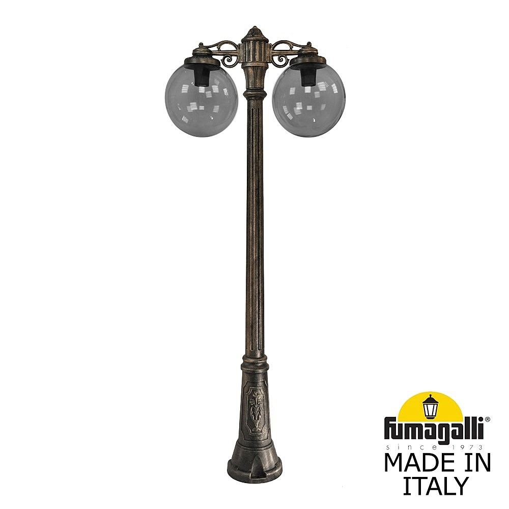 Столб фонарный уличный Fumagalli Globe 300 G30.156.S20.BZF1RDN