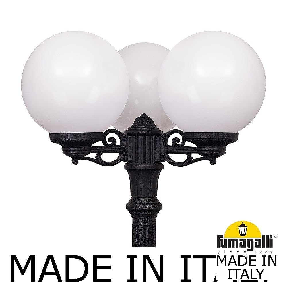 Столб фонарный уличный Fumagalli Globe 300 G30.157.S30.AXF1R