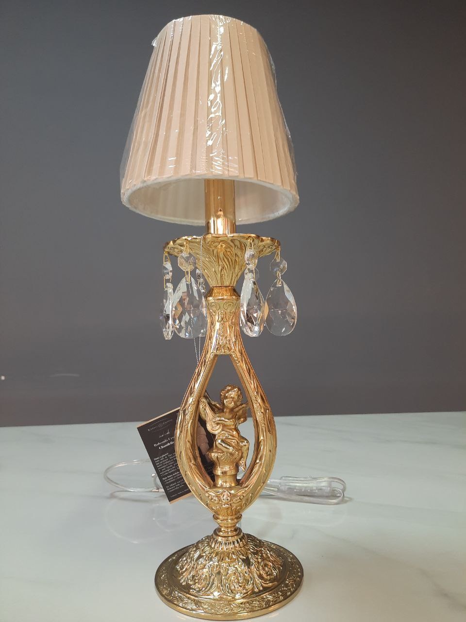 Настольная лампа Bohemia Verona 72400L/1 G FA1S ST4