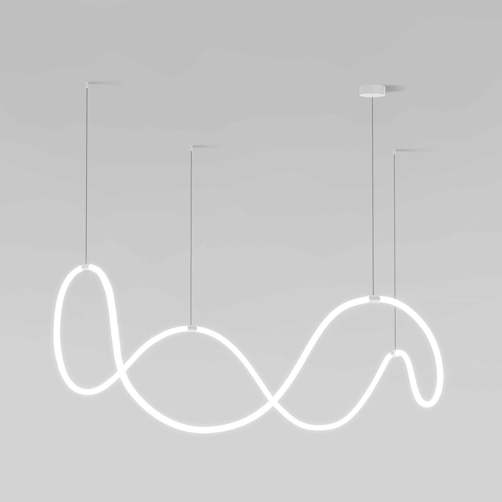 Подвесная люстра Eurosvet Full light 90288/1 белый