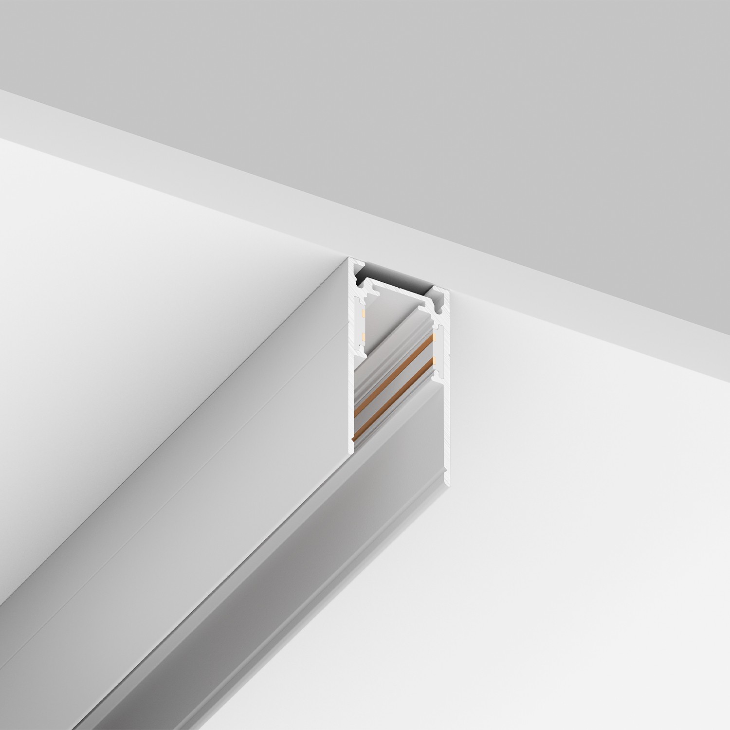 Шинопровод магнитный накладной Crystal Lux SPACE CLT 0.113 01 L3000 WH