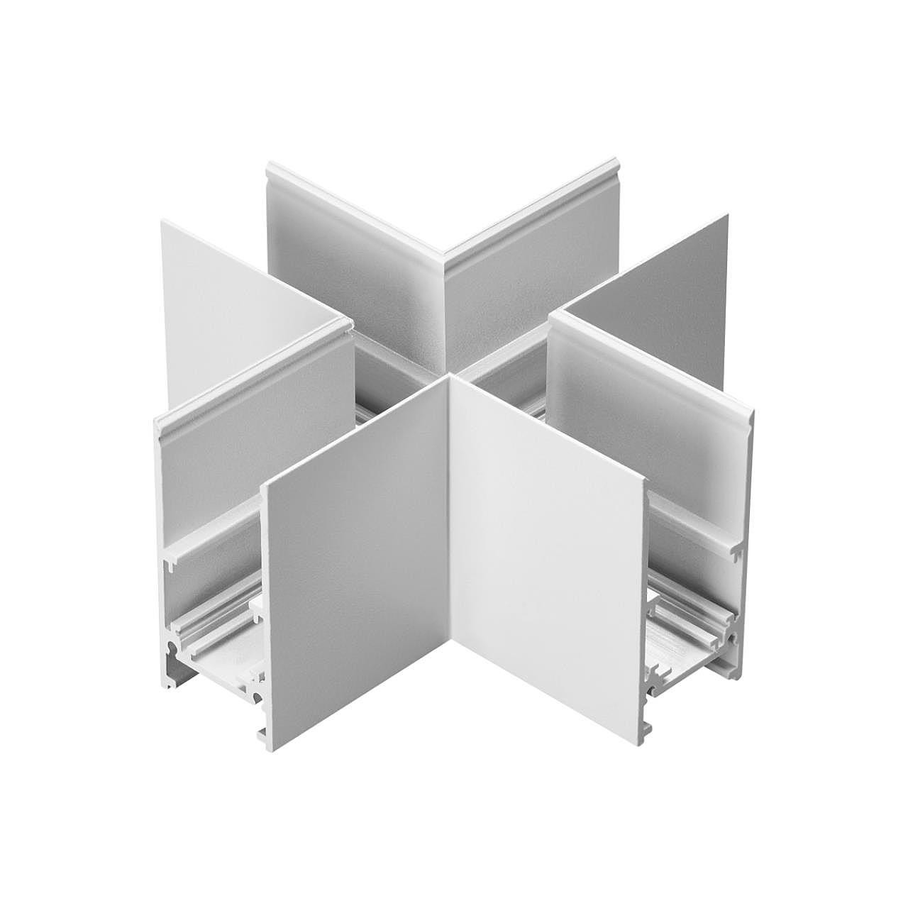 Соединитель для низковольтного шинопровода X-образный Novotech Flum 135171