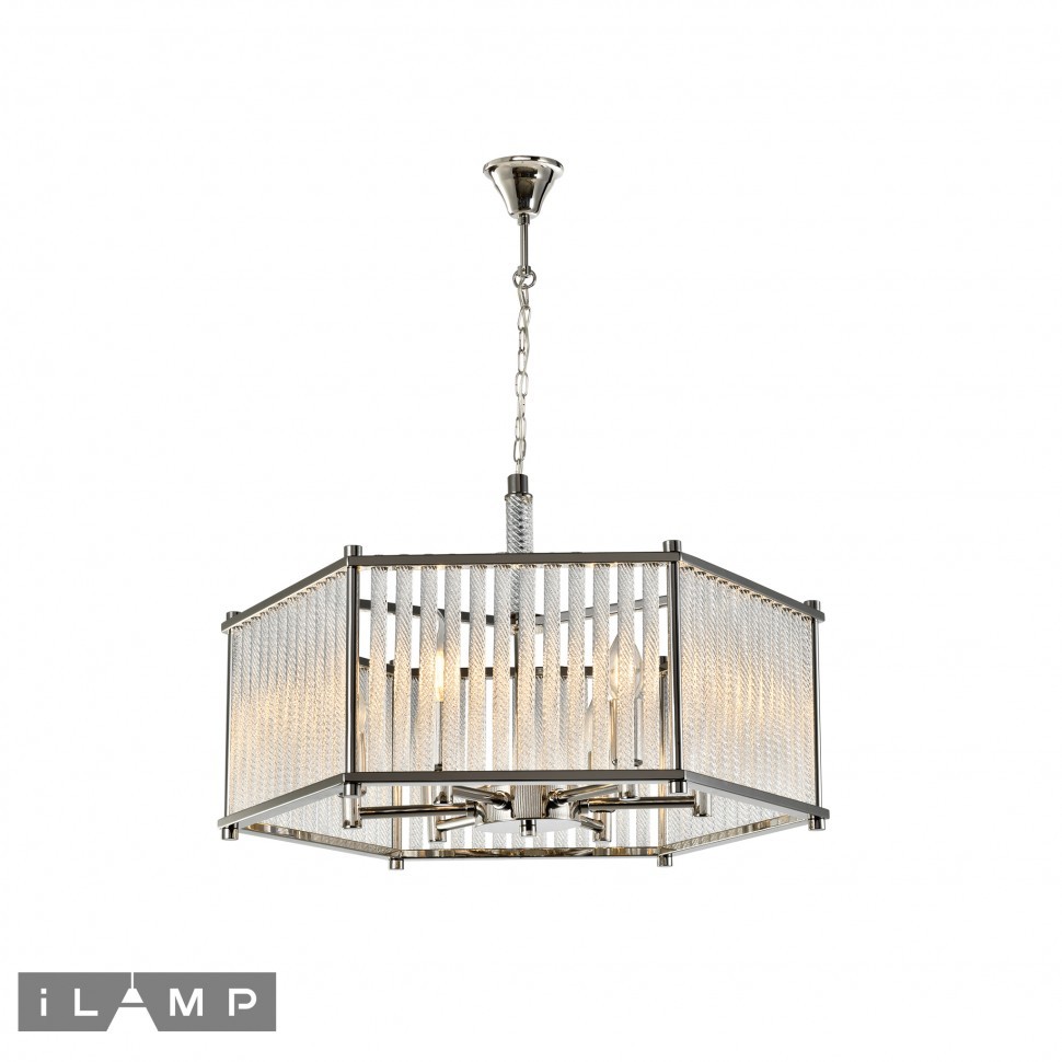 Люстра подвесная Rich iLamp P9509-6 NIC