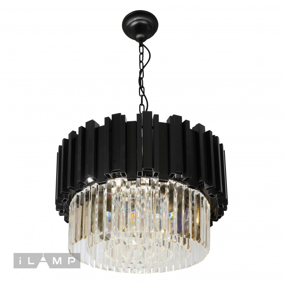 Люстра подвесная  iLamp MD8584-6 BK