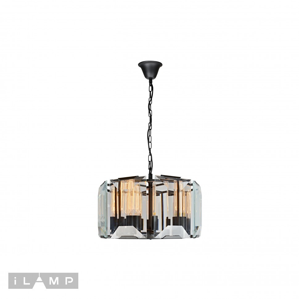 Люстра подвесная Panorama iLamp 6108-500BK