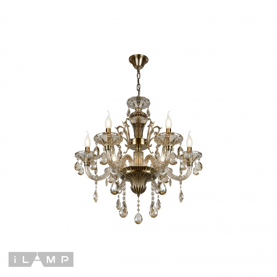 Люстра подвесная Asia iLamp 61079-6 BR