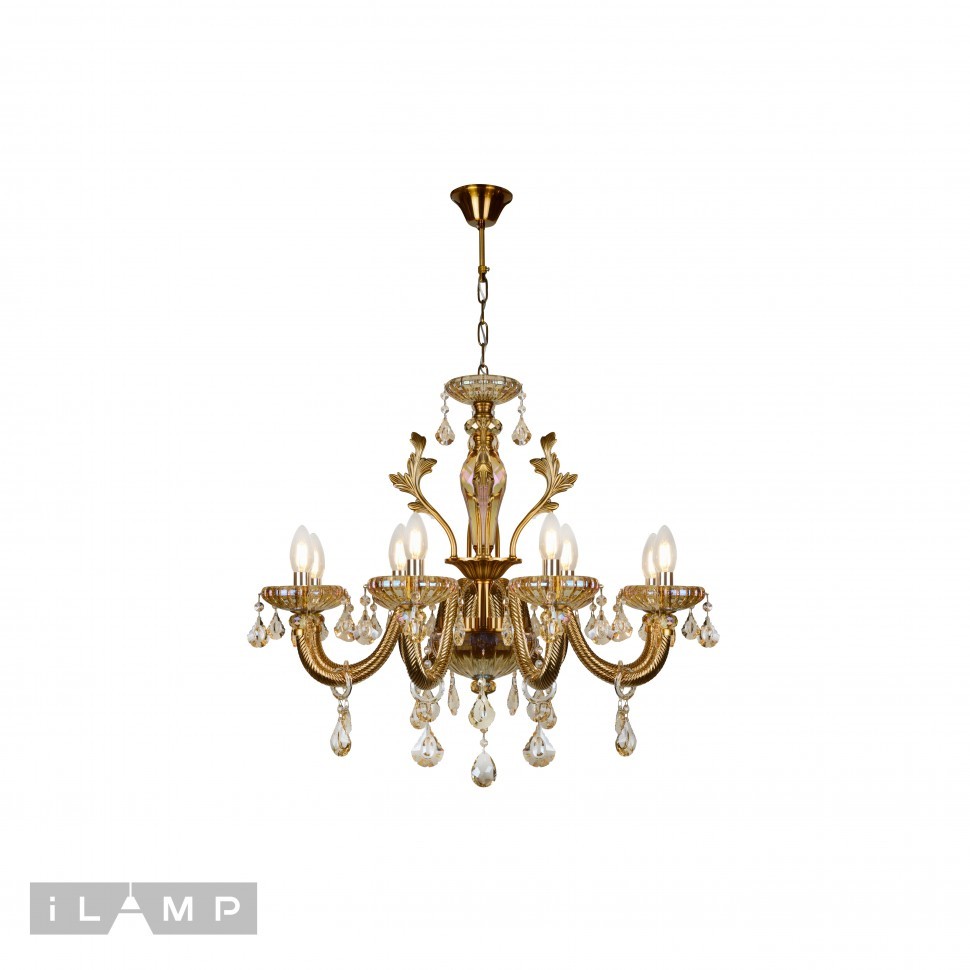 Люстра подвесная Asia iLamp 81069-8 BR