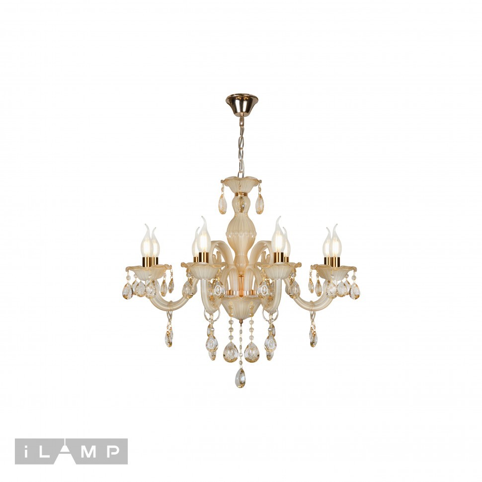 Люстра подвесная Asia iLamp 81072-8 WH