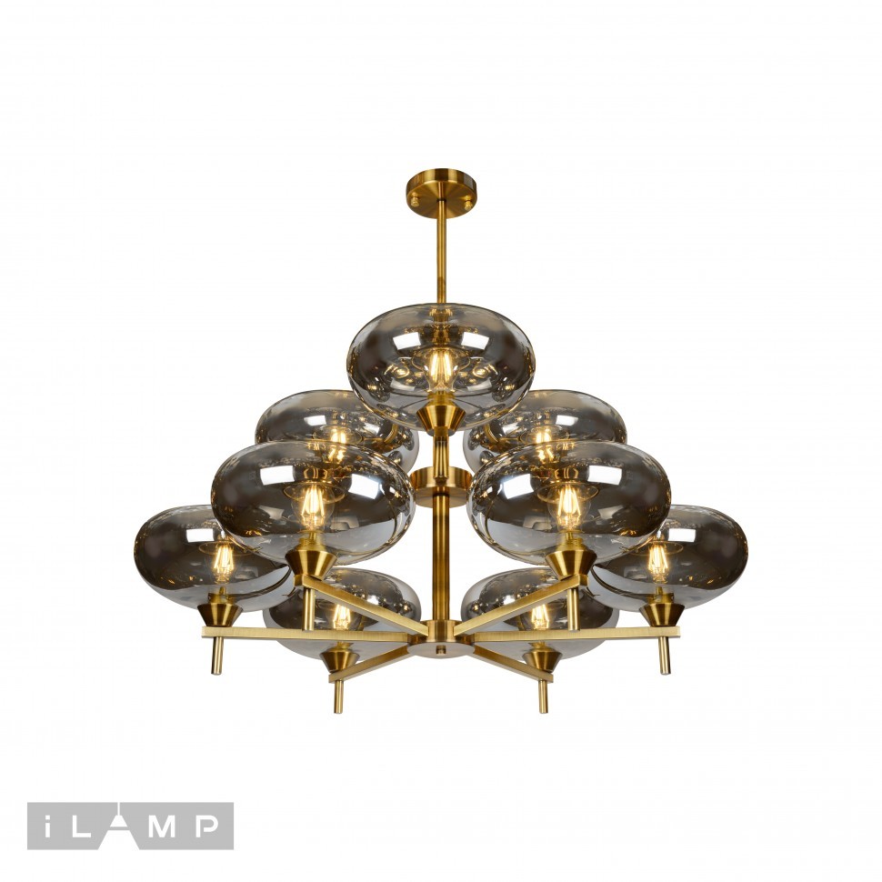 Потолочная люстра iLamp Rivoli 6607/9 GD