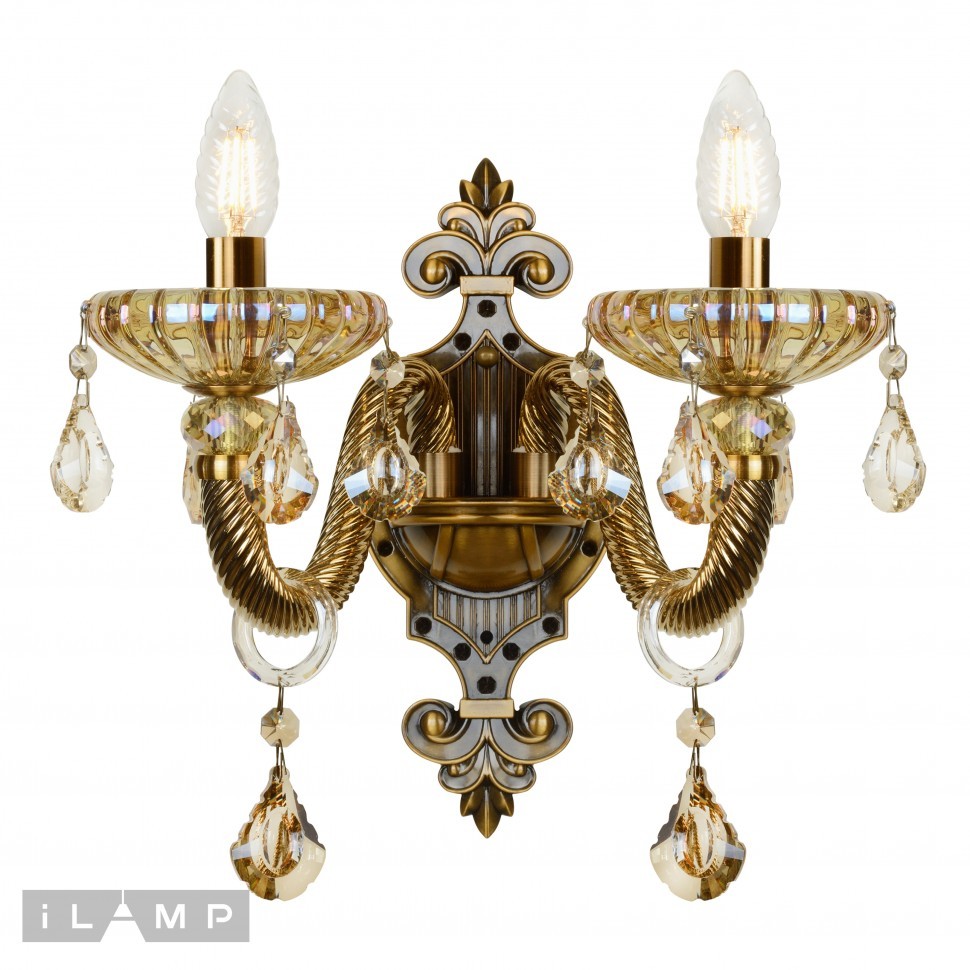 Настенное бра iLamp Asia 81069-2 BR