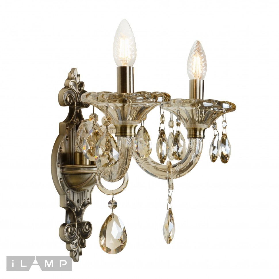 Настенное бра iLamp Asia 61079/2 BR