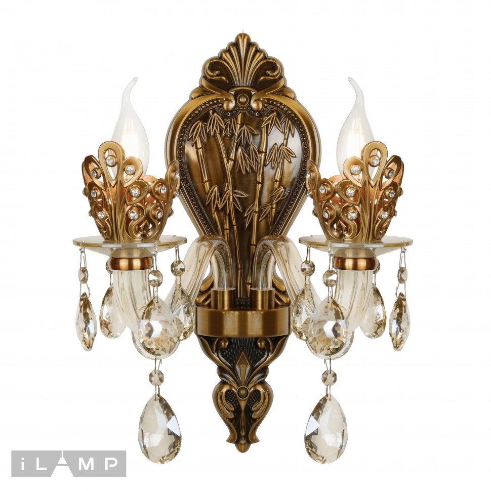 Настенное бра iLamp Asia 61078/2 BR