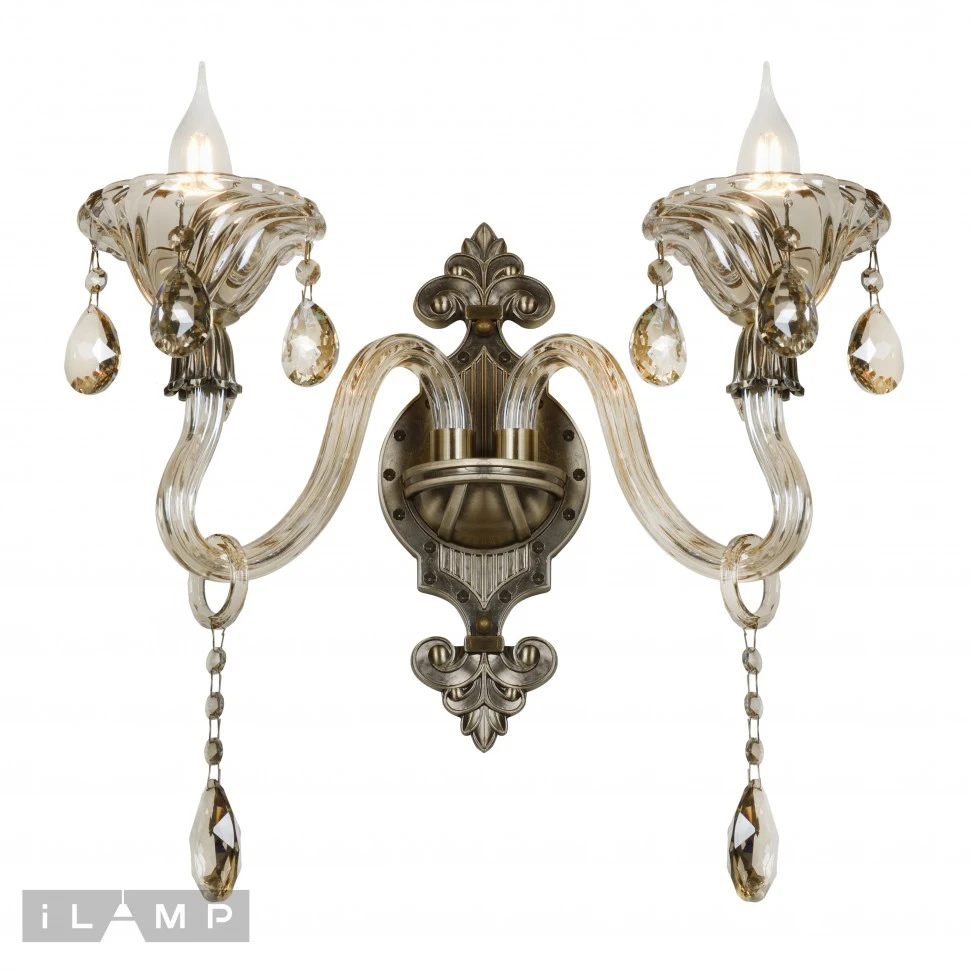 Настенное бра iLamp Asia 61082/2 BR