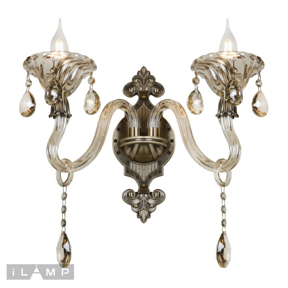 Настенное бра iLamp Asia 61082/2 BR