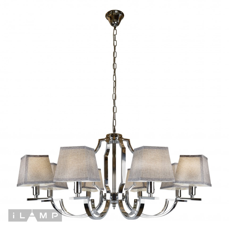 Люстра подвесная Hilton iLamp 6943-8 CR