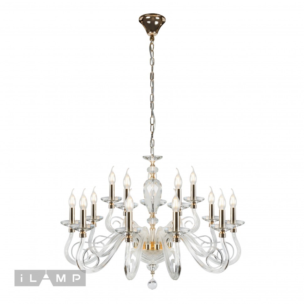 Люстра подвесная Modo iLamp P2328-10+5 GD