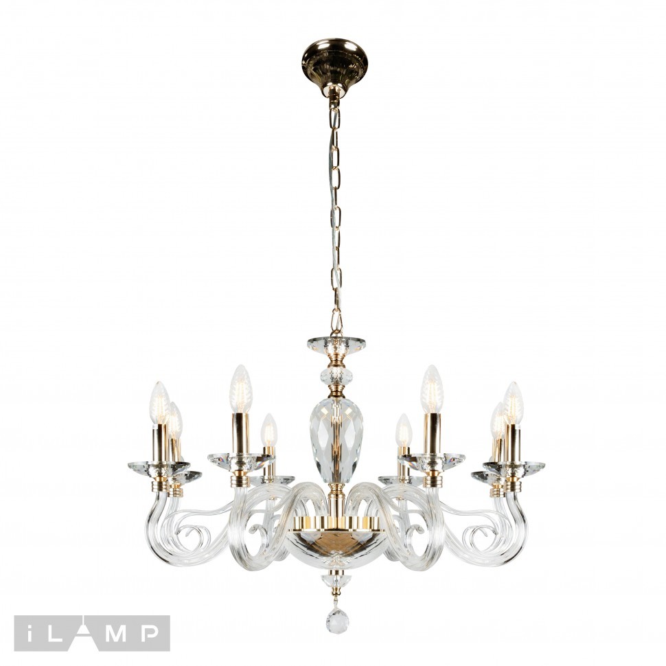 Люстра подвесная Modo iLamp P2328-8 GD