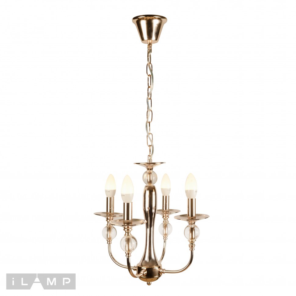 Люстра подвесная Aura iLamp 1030-4 GD