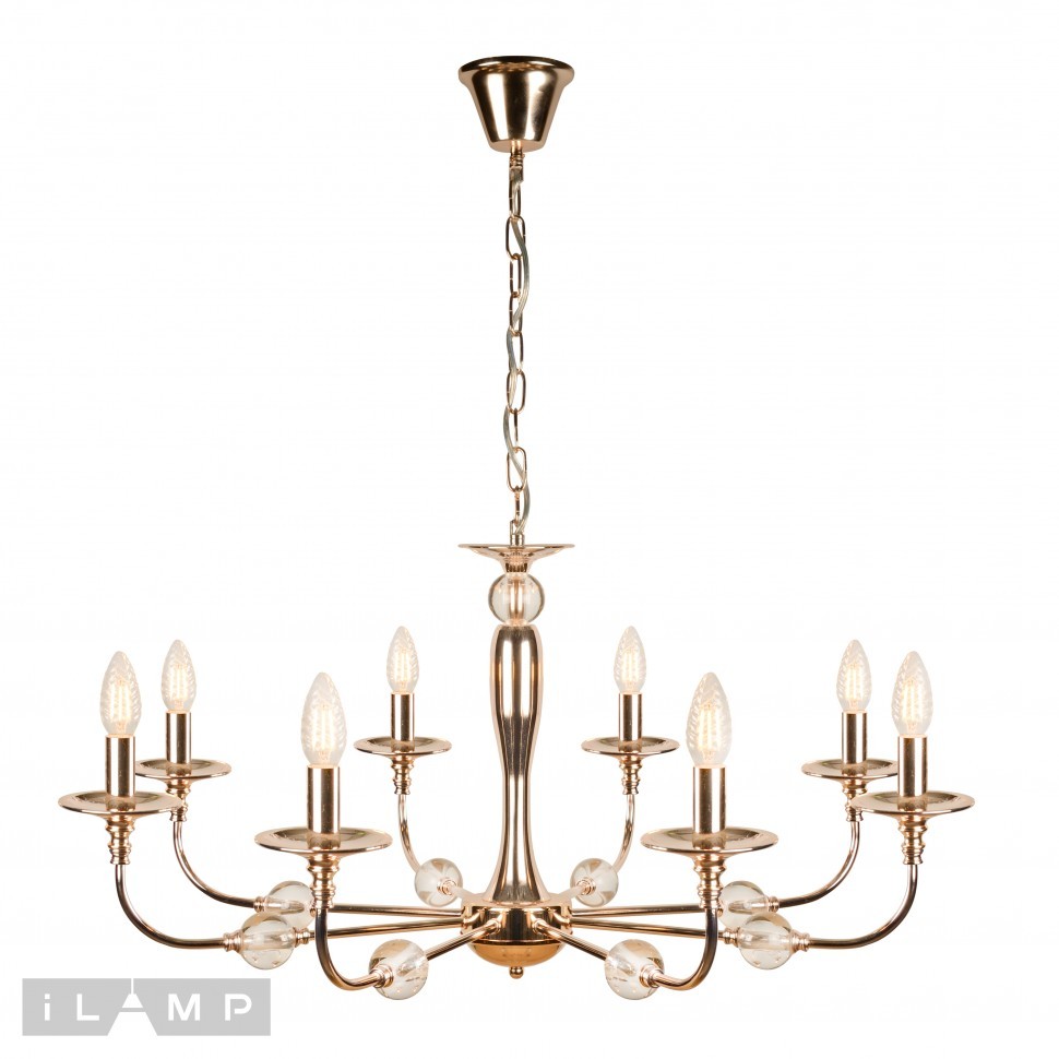 Люстра подвесная Aura iLamp 1030-8GD