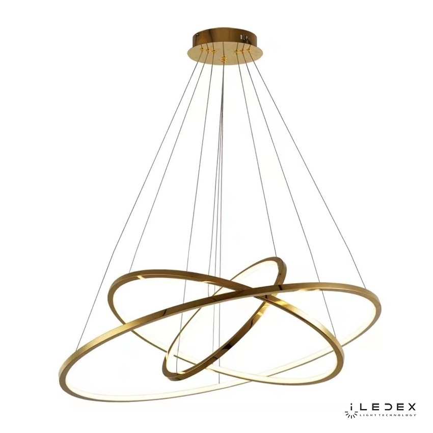 Подвесная люстра ILedex Axis 10112P/3-63W-3000K (8/6/4) BR